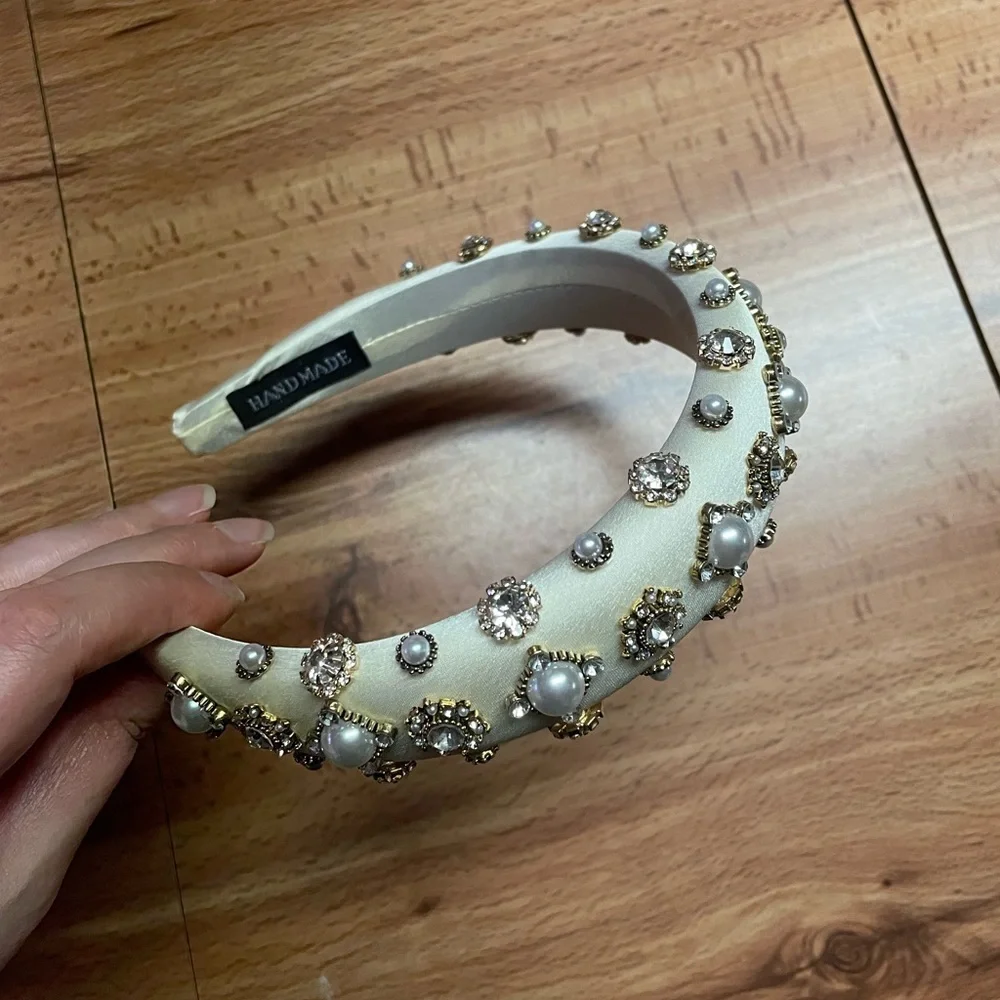 Baroque Embellished Headband Hair Accessory